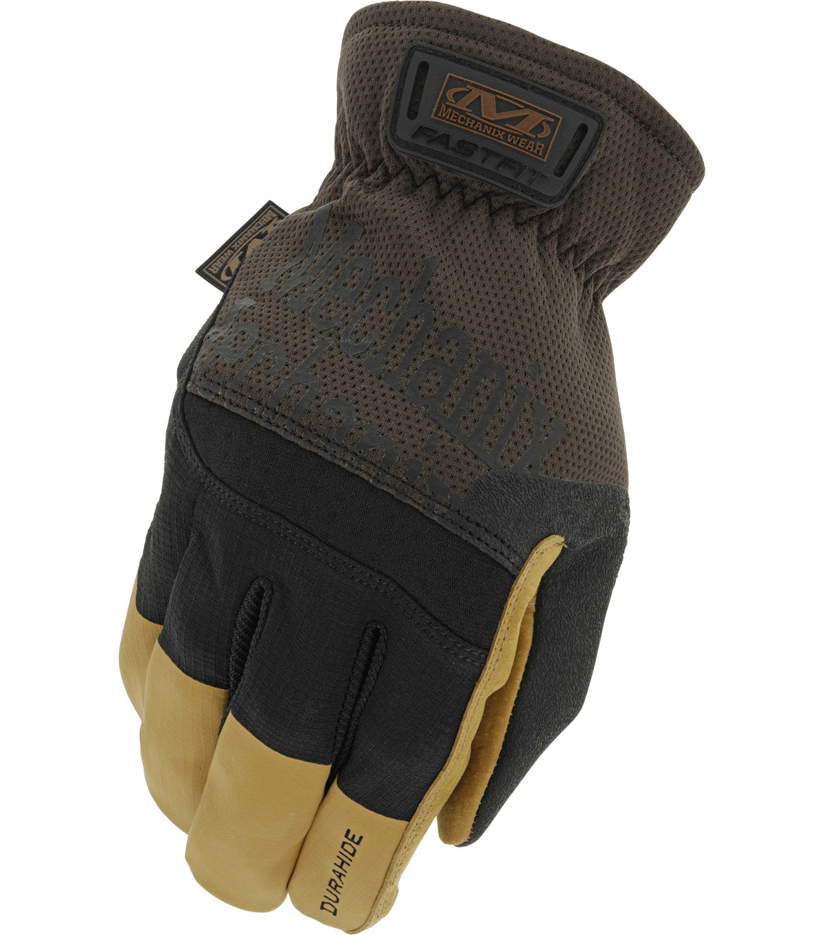 Manusi tactice FastFit din piele Durahide Mechanix