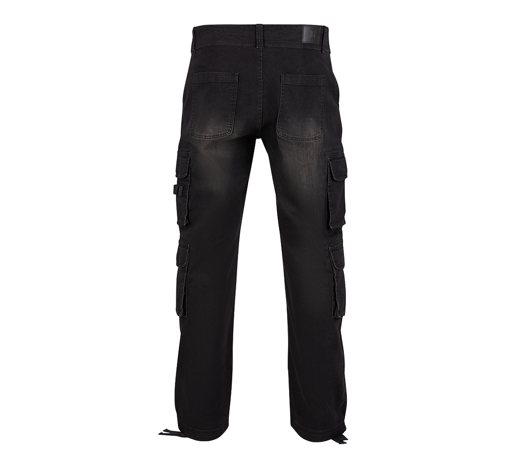 Pantaloni cargo din denim Brandit