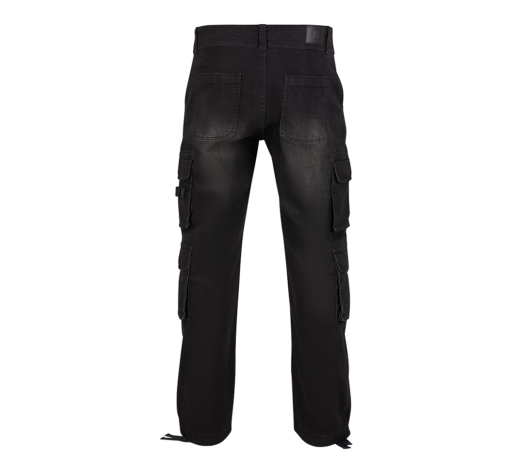 Pantaloni cargo din denim Brandit