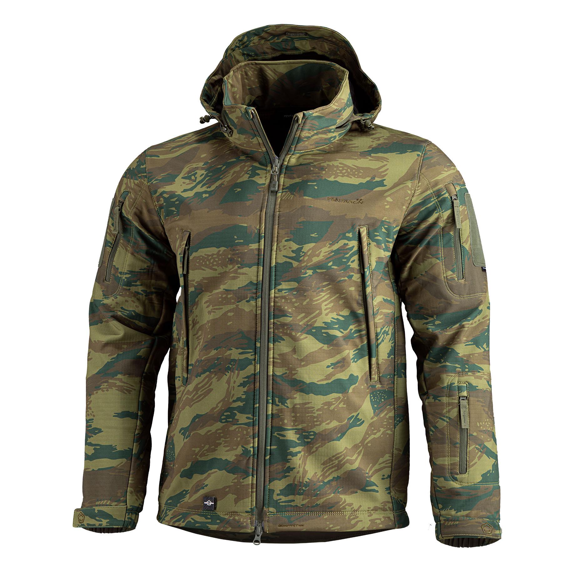 Geaca softshell tactica Artaxes Pentagon camuflaj
