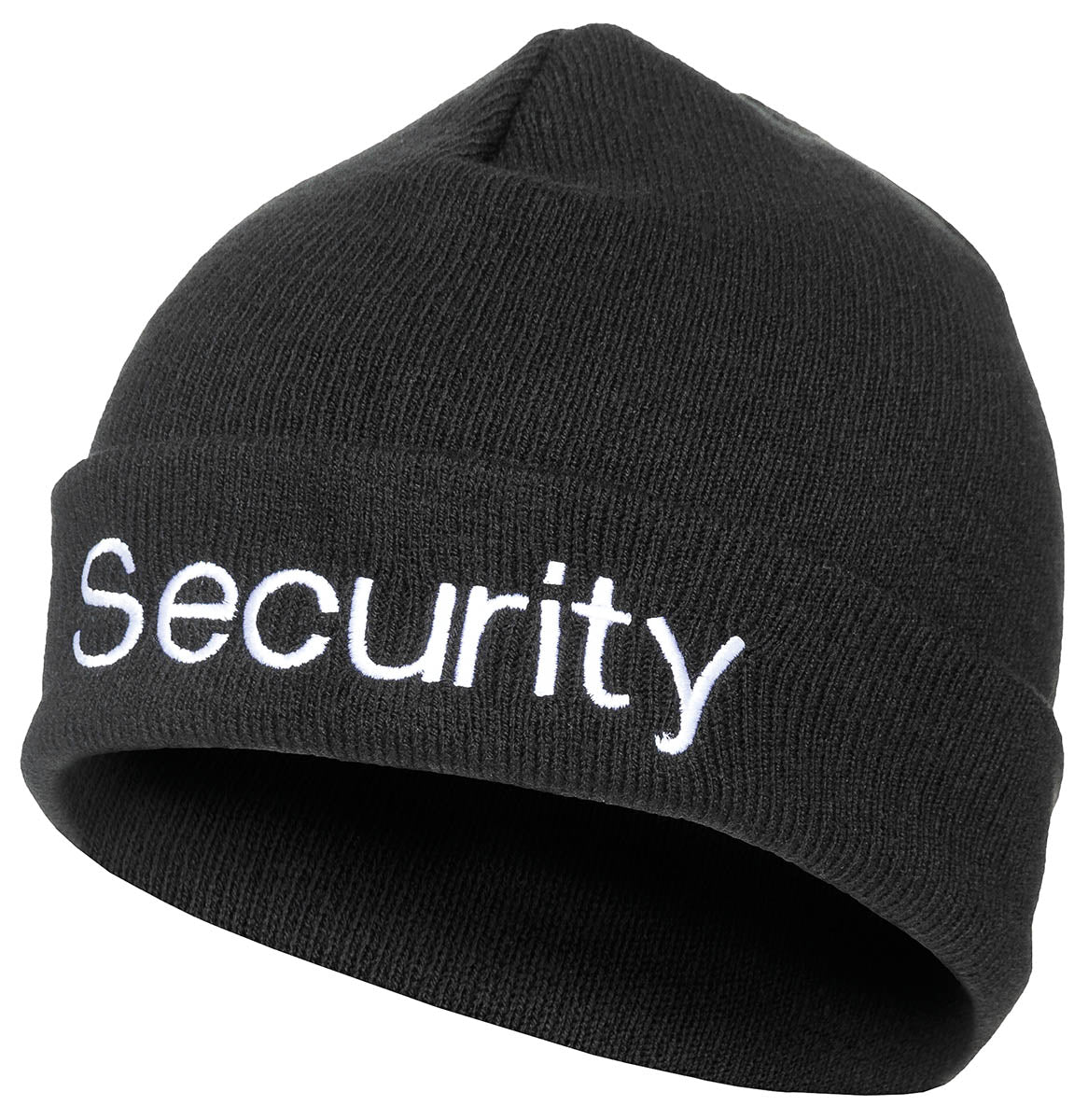 Caciula tricotata Security MFH neagra din acril