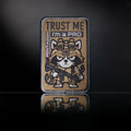 Patch moral Racoon Pro Pentagon cu velcro