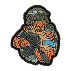 Patch Tiger Blue tape PVC M-Tac