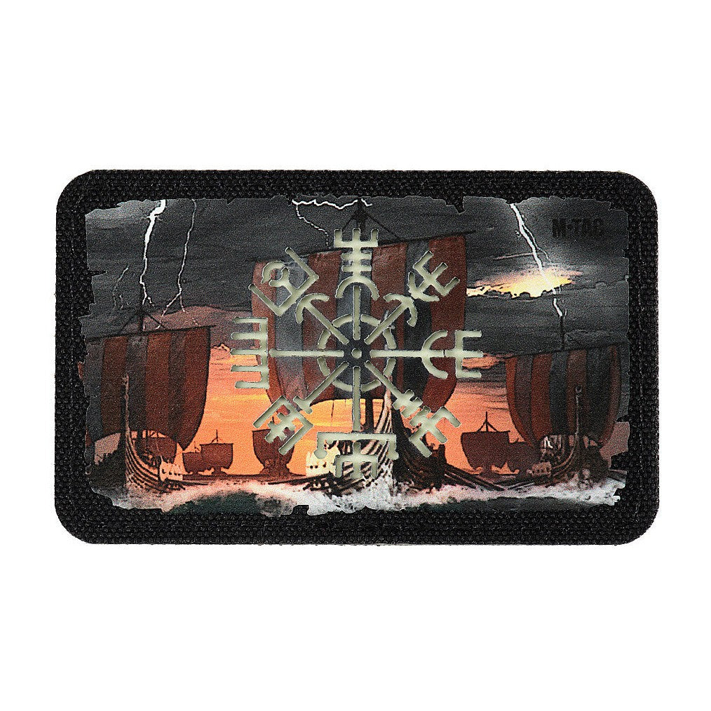 Patch Vegvisir/Drakkar M-Tac 80x50mm