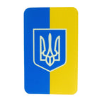 Patch drapel Ucraina cu stema 80x50mm M-Tac
