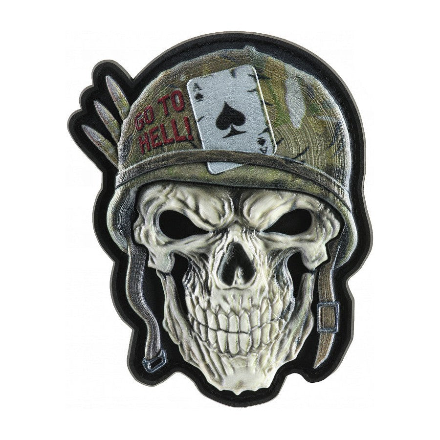 Patch Helmet Skull M-Tac