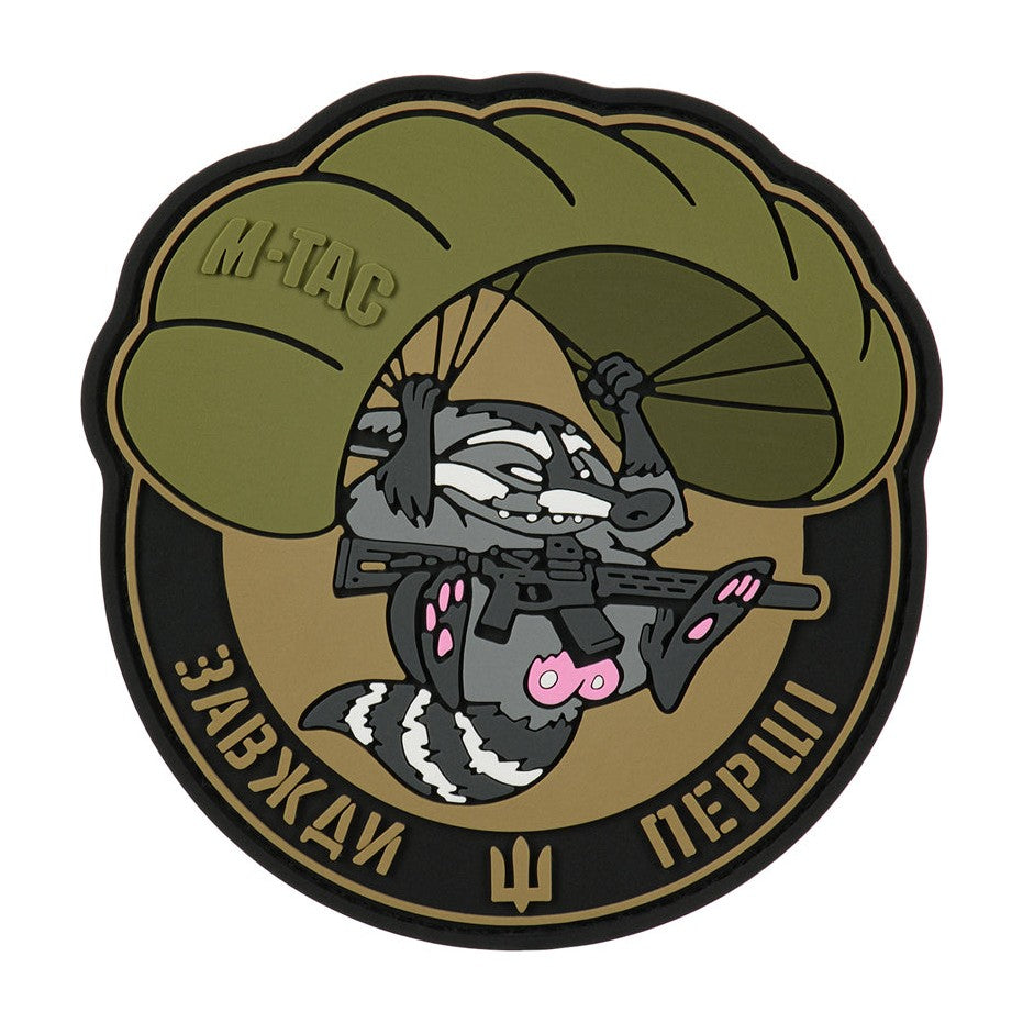 Patch Raccoon PVC 3D M-Tac cu velcro