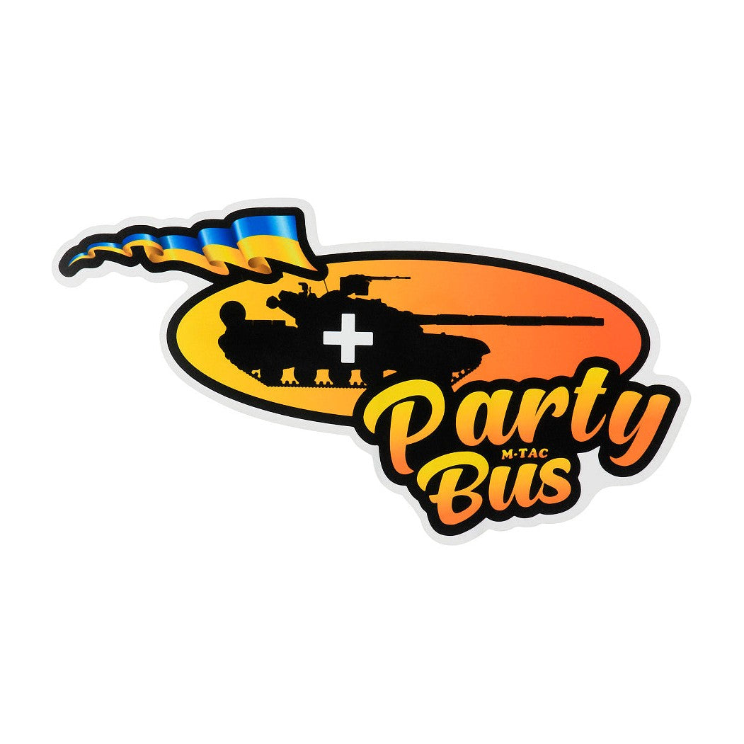 Sticker Party Bus M-Tac