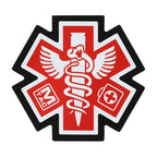 Patch Paramedic cu caduceu si Star of Life M-Tac