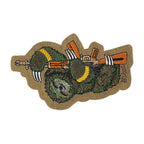 Patch brodat Sloth M-Tac cu prindere Velcro