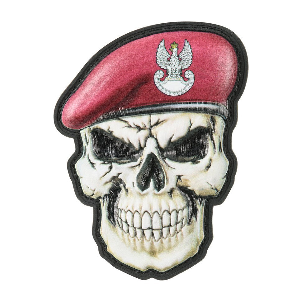 Patch craniu in beret Fortele Aeropurtate Poloneze M-Tac
