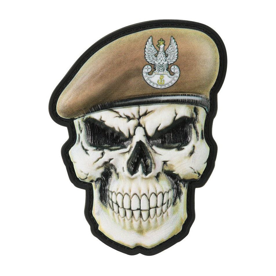 Patch craniu cu bereta Poland Territorial Defence Force M-Tac