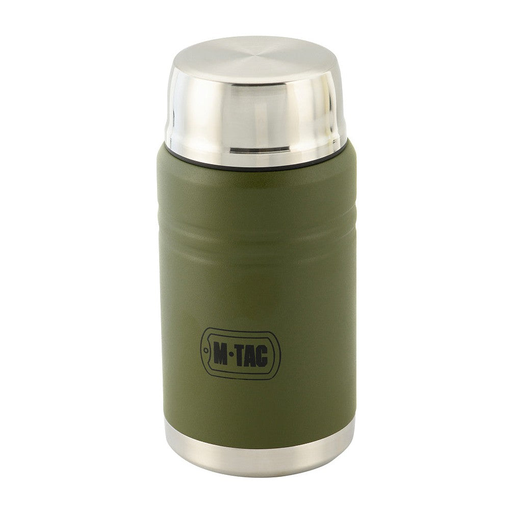 Termos M-Tac otel inoxidabil 750 ml cu lingura pliabila