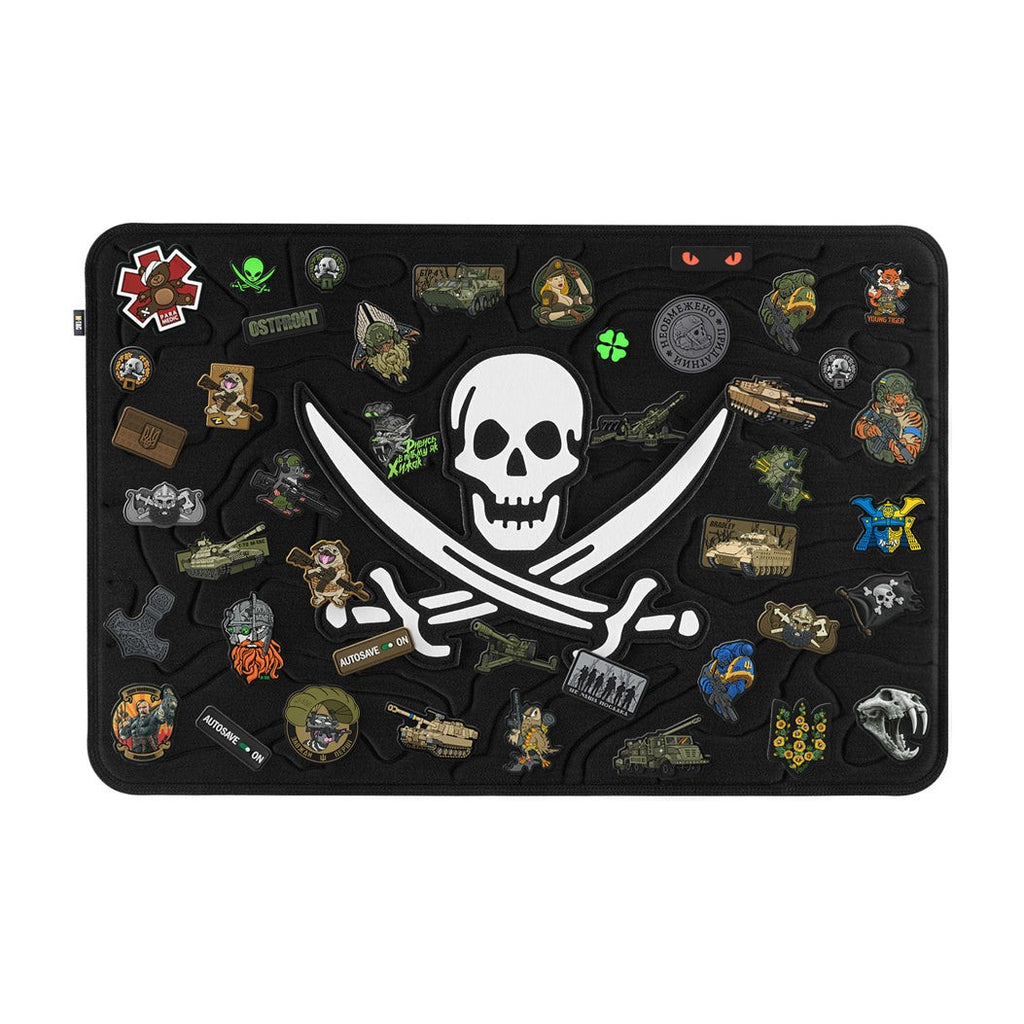 Panou pentru patch-uri Jolly Roger M-Tac