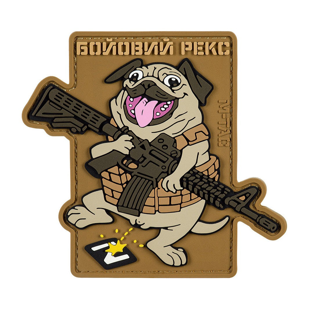 Patch Fighting Rex PVC 3D M-Tac cu prindere Velcro