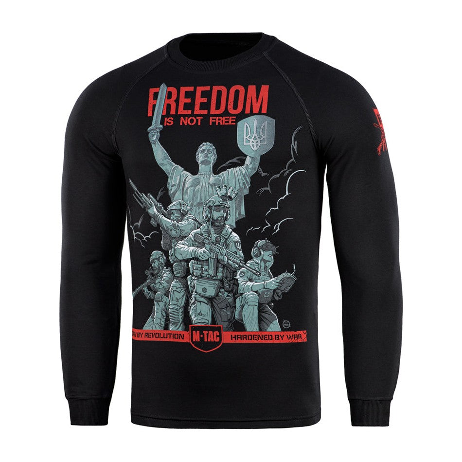 Bluza raglan Freedom M-Tac din bumbac cu elastan