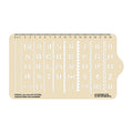 Sablon stencil litere si cifre NATO Ecopybook Tactical
