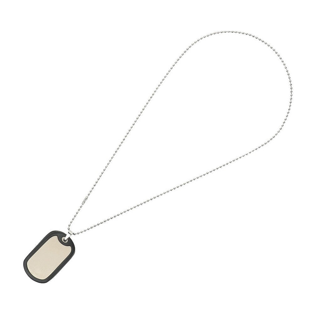 Set dog tag militar american neinscriptionat