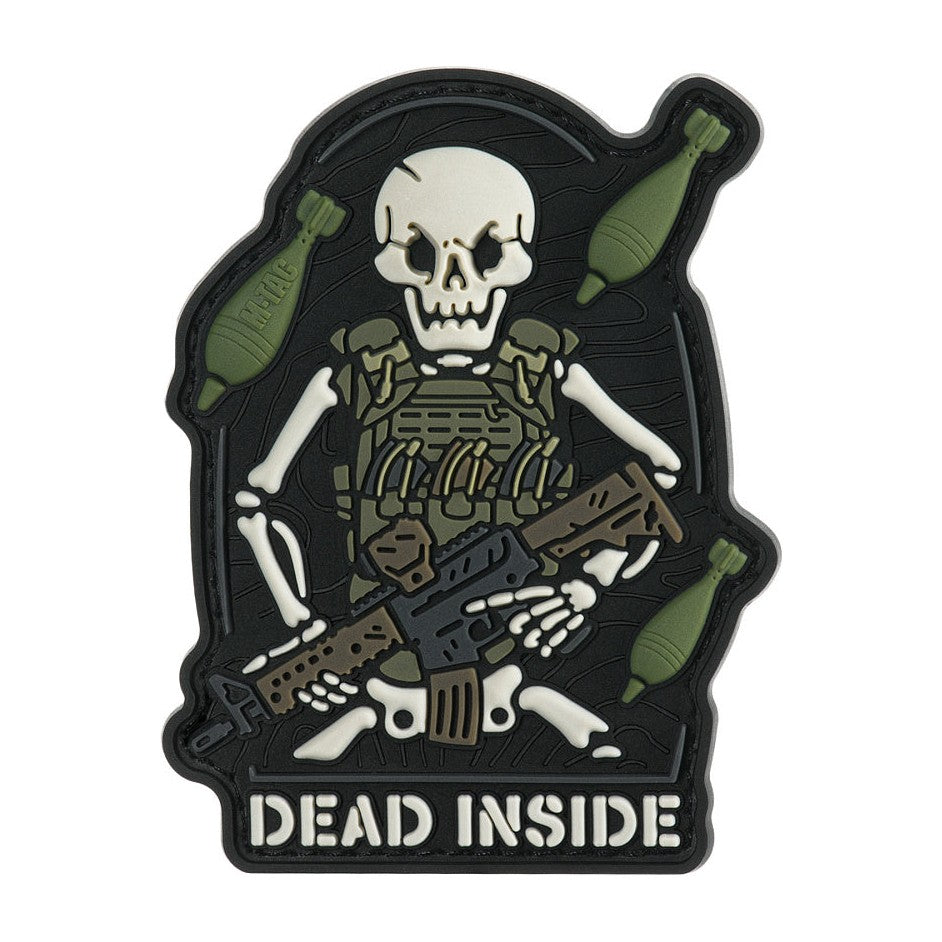 Patch Dead Inside M-Tac din PVC cu efect 3D