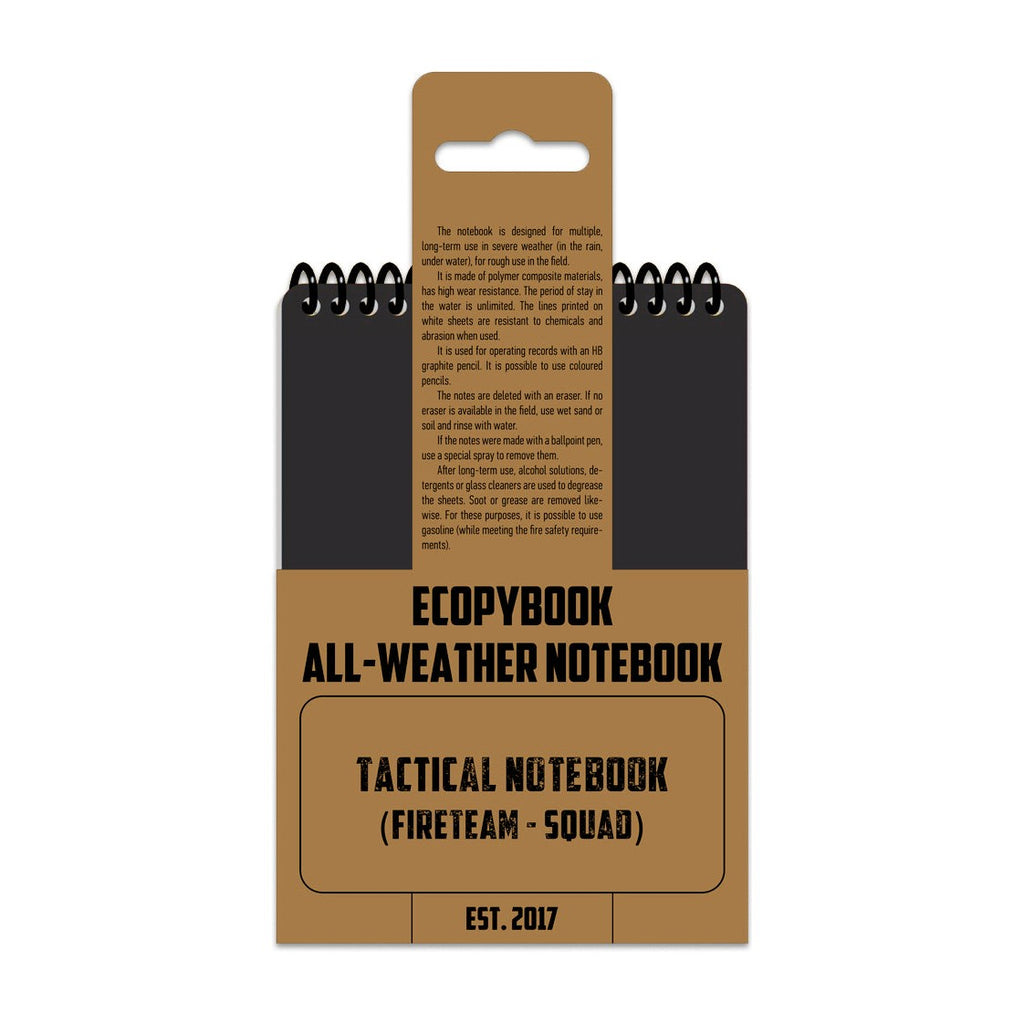 Carnetel tactic Ecopybook A5 rezistent la intemperii M-Tac