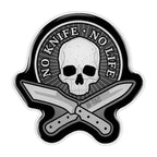 Sticker 3D No Knife No Life M-Tac