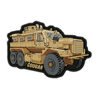 Patch Cougar PVC 3D M-Tac cu prindere Velcro