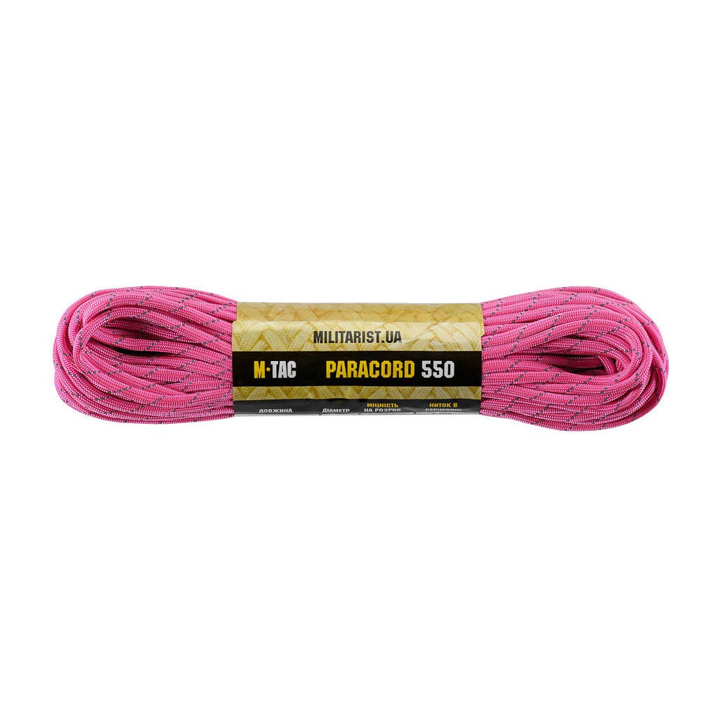 Paracord 550 Type III reflectorizant 30m M-Tac