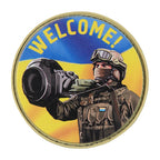 Patch NLAW Says Welcome PVC M-Tac