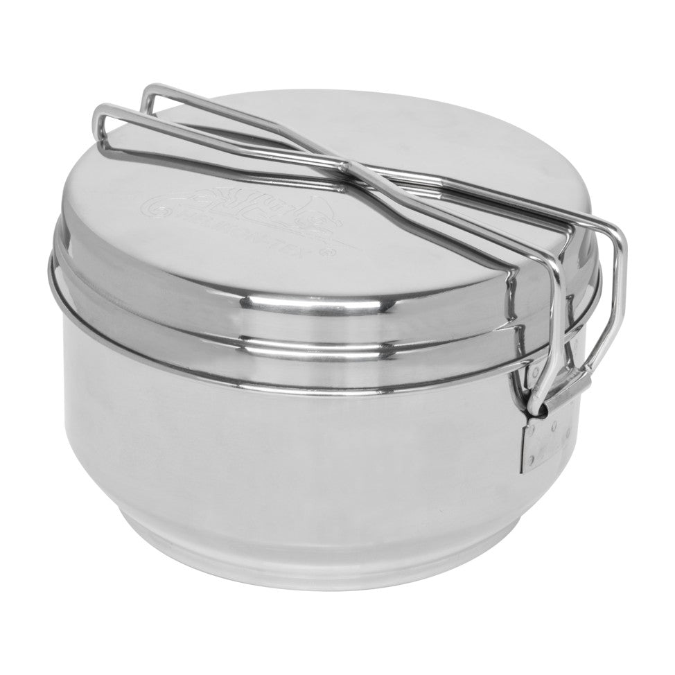 Set de gatit Mess Tin din otel inoxidabil Helikon-Tex