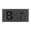 Patch grupa sanguina B Rh negativ Direct Action