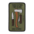 Patch brodat One is None Helikon-Tex