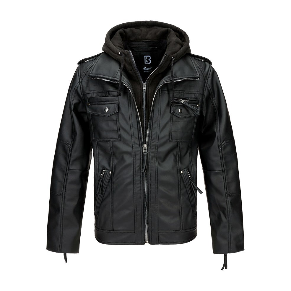 Geaca din piele ecologica Black Rock Brandit