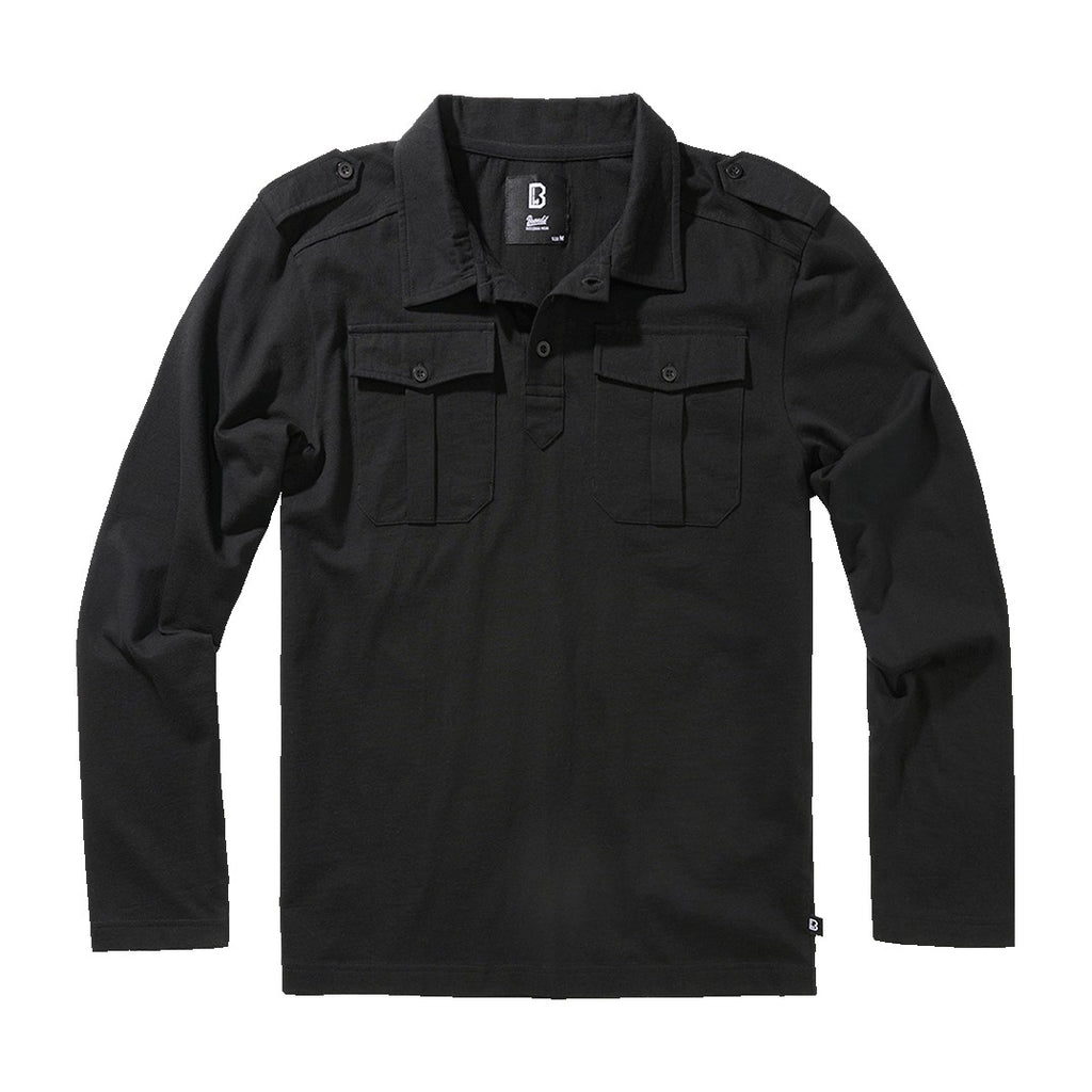 Bluza polo maneca lunga Willis Brandit