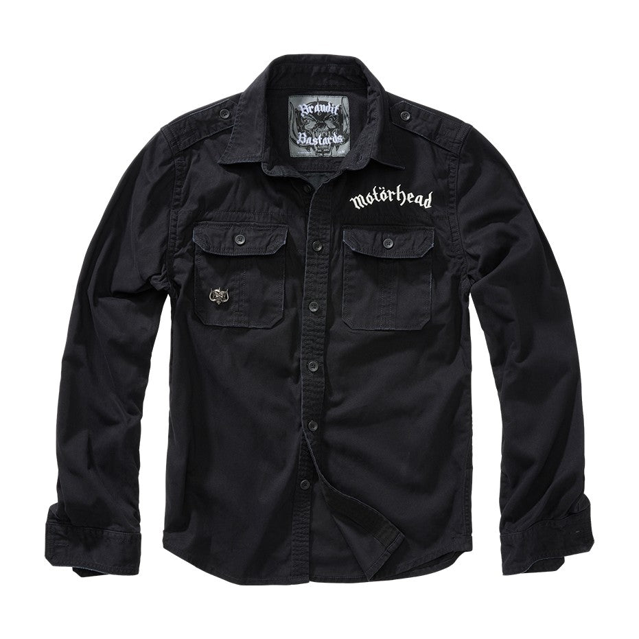 Camasa Motorhead cu maneca lunga Vintage Brandit