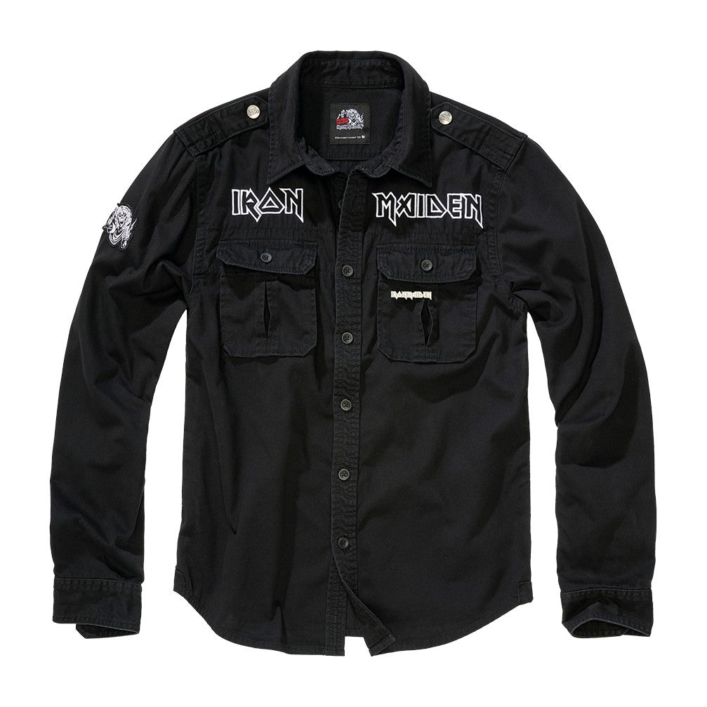 Camasa maneca lunga Iron Maiden Eddy Vintage Brandit