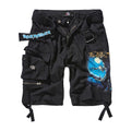 Pantaloni scurti cargo Iron Maiden Fear of the Dark Brandit