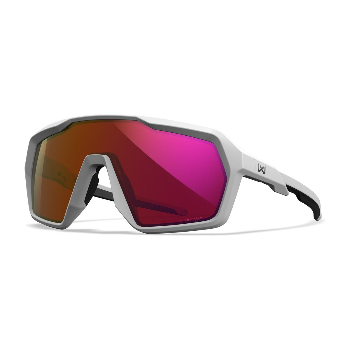 Ochelari balistici WX Citadel Red Mirror rama alba Wiley X