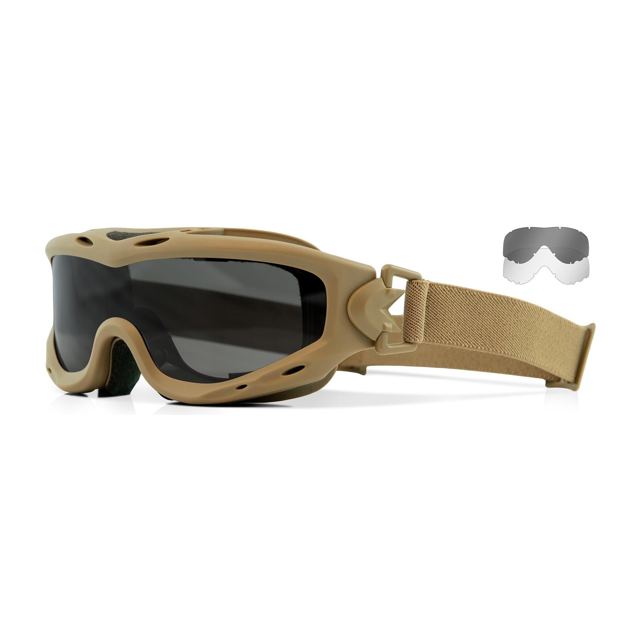 Ochelari-masca tactici SPEAR Wiley X cu doua lentile