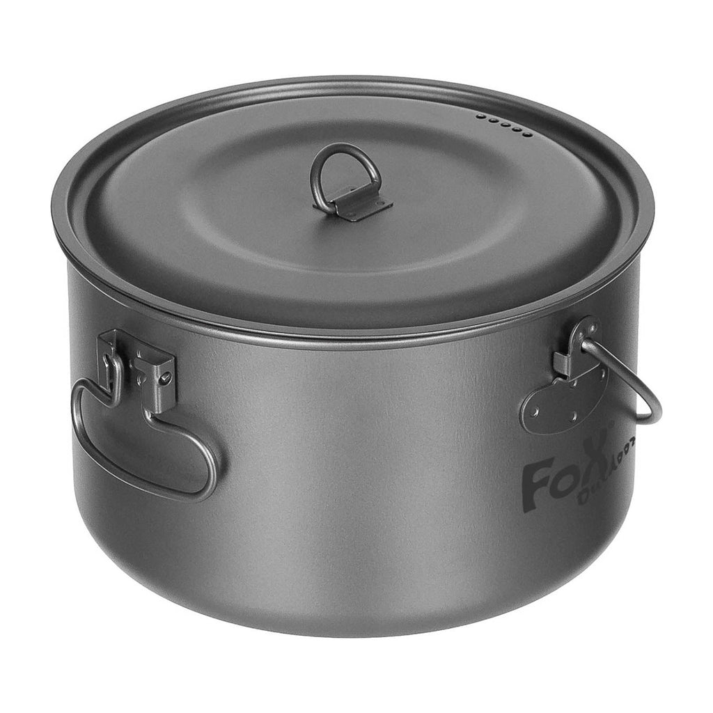 Oala din titan cu capac 1.95 l Fox Outdoor