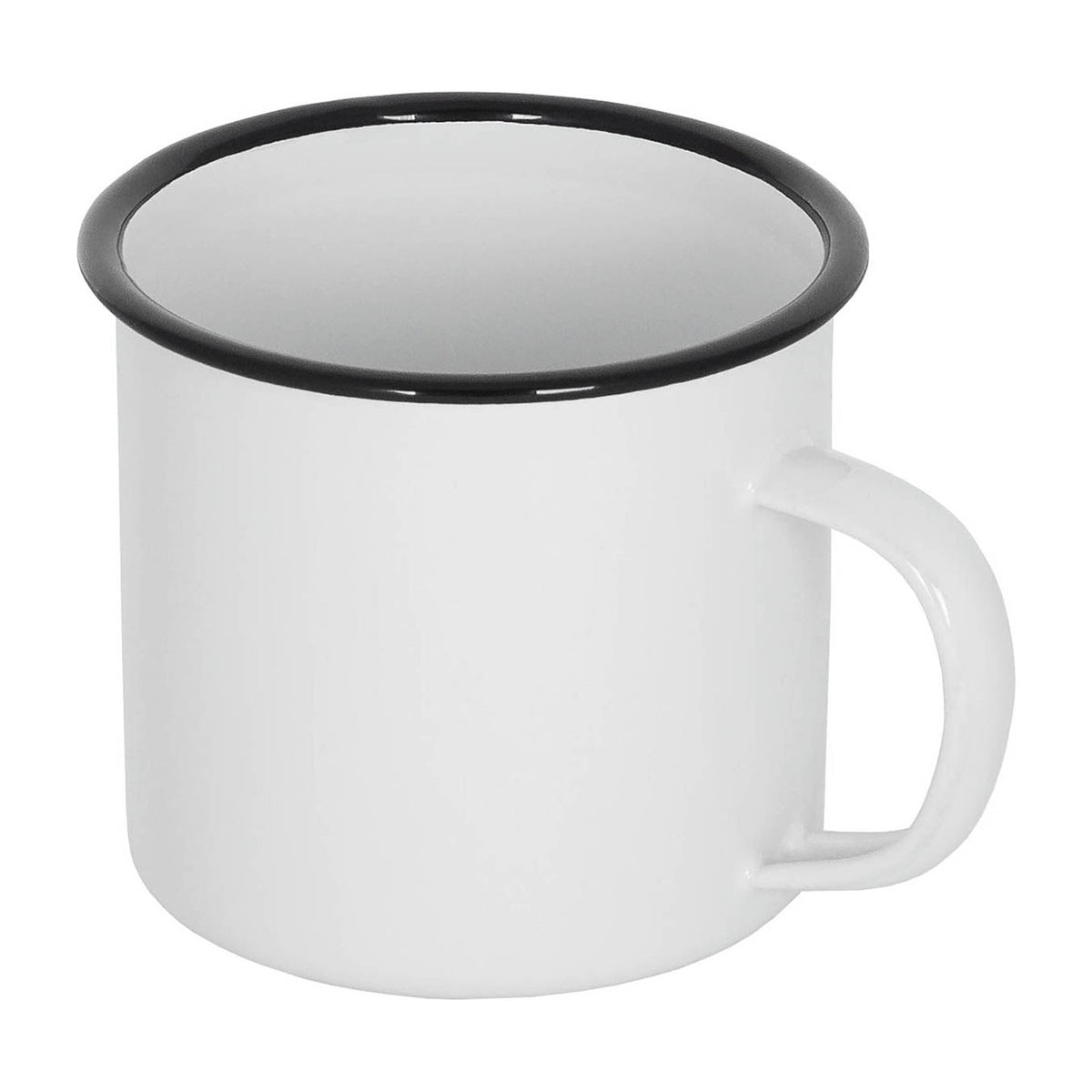 Cana emailata alba 350 ml Fox Outdoor