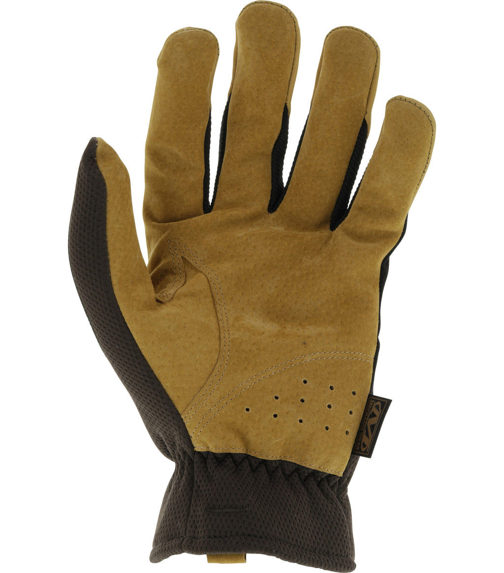 Manusi tactice FastFit din piele Durahide Mechanix