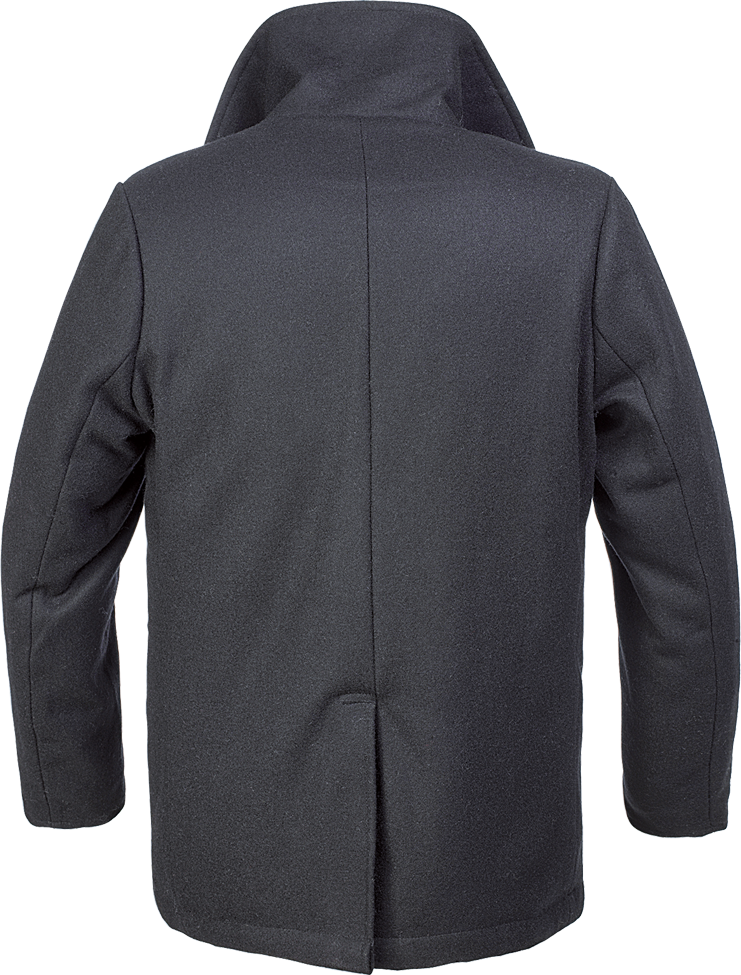 Palton barbatesc Pea Coat Brandit din lana