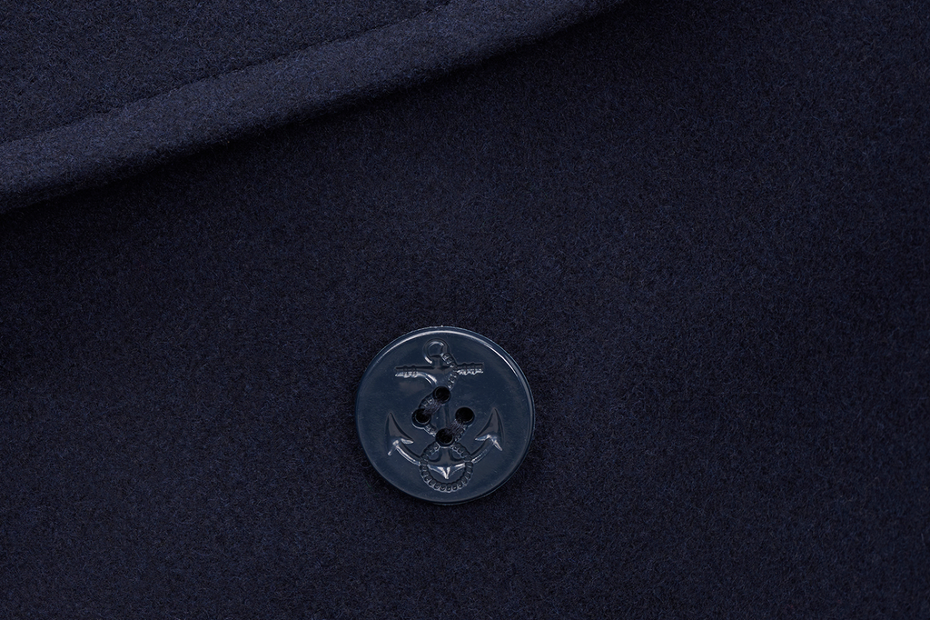 Palton barbatesc Pea Coat Brandit din lana