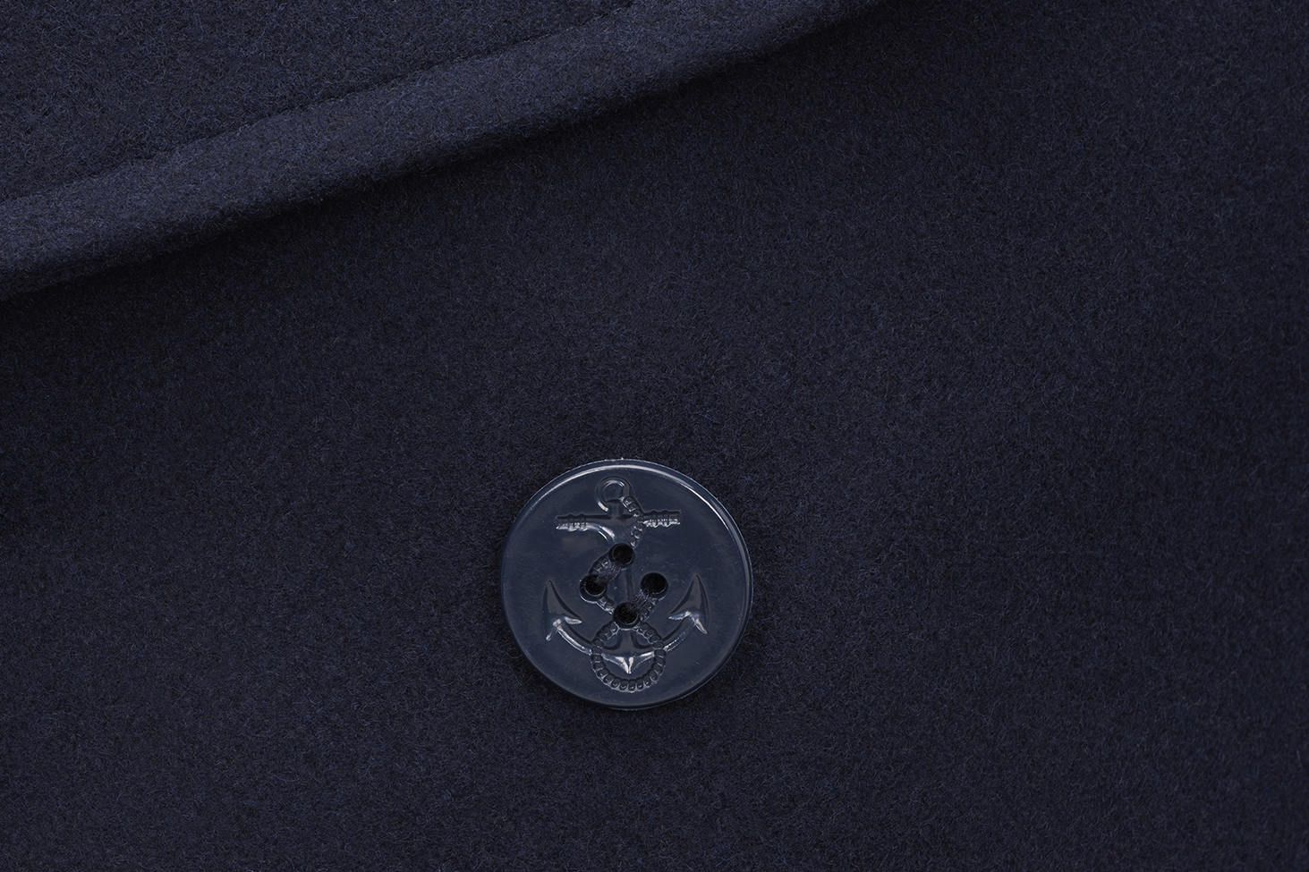 Palton barbatesc Pea Coat Brandit din lana