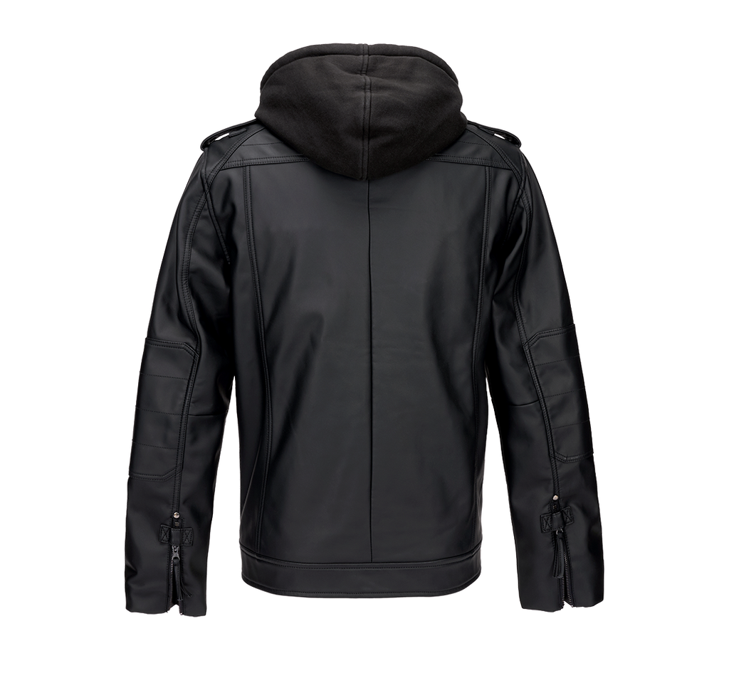 Geaca din piele ecologica Black Rock Brandit