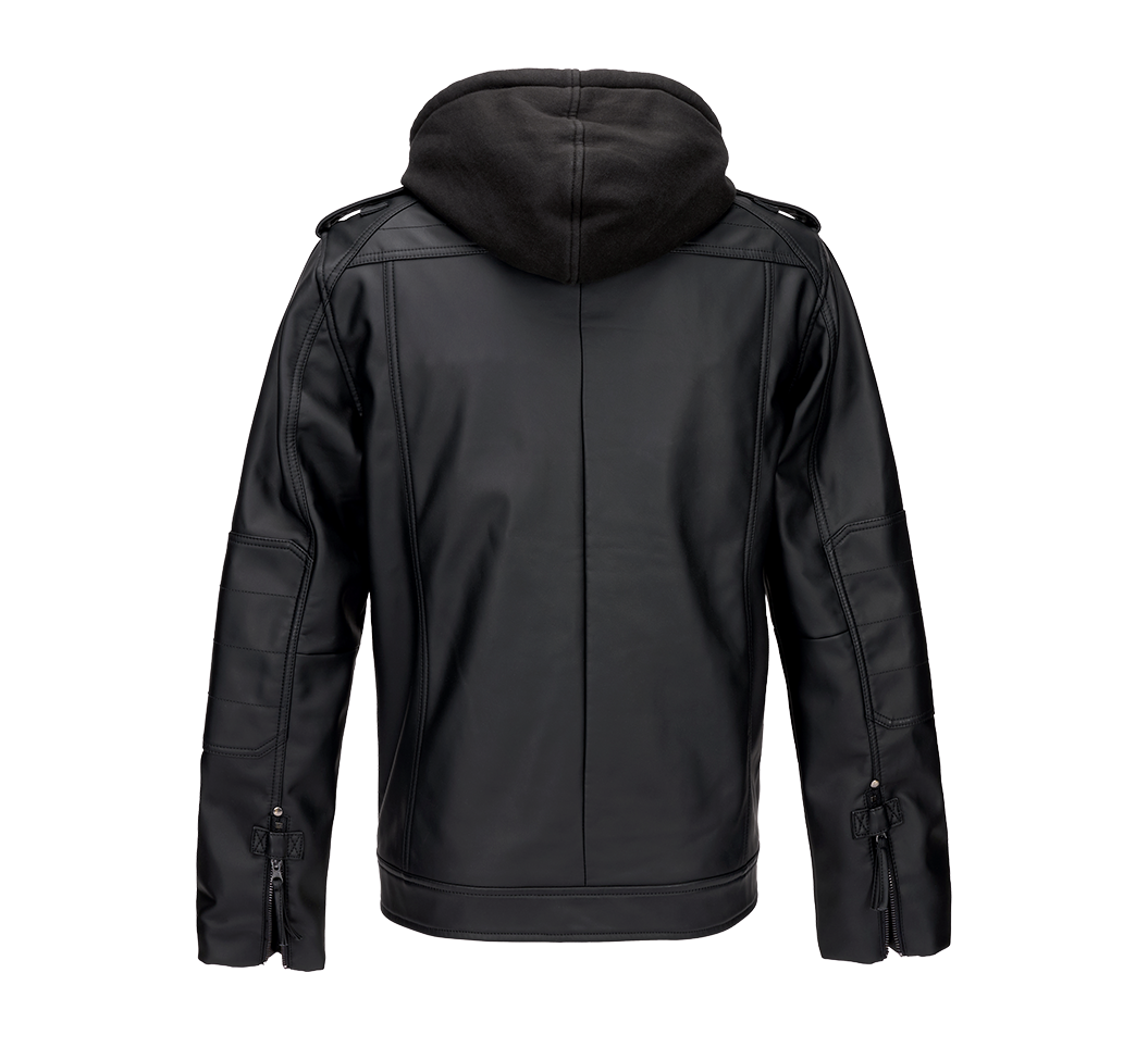 Geaca din piele ecologica Black Rock Brandit