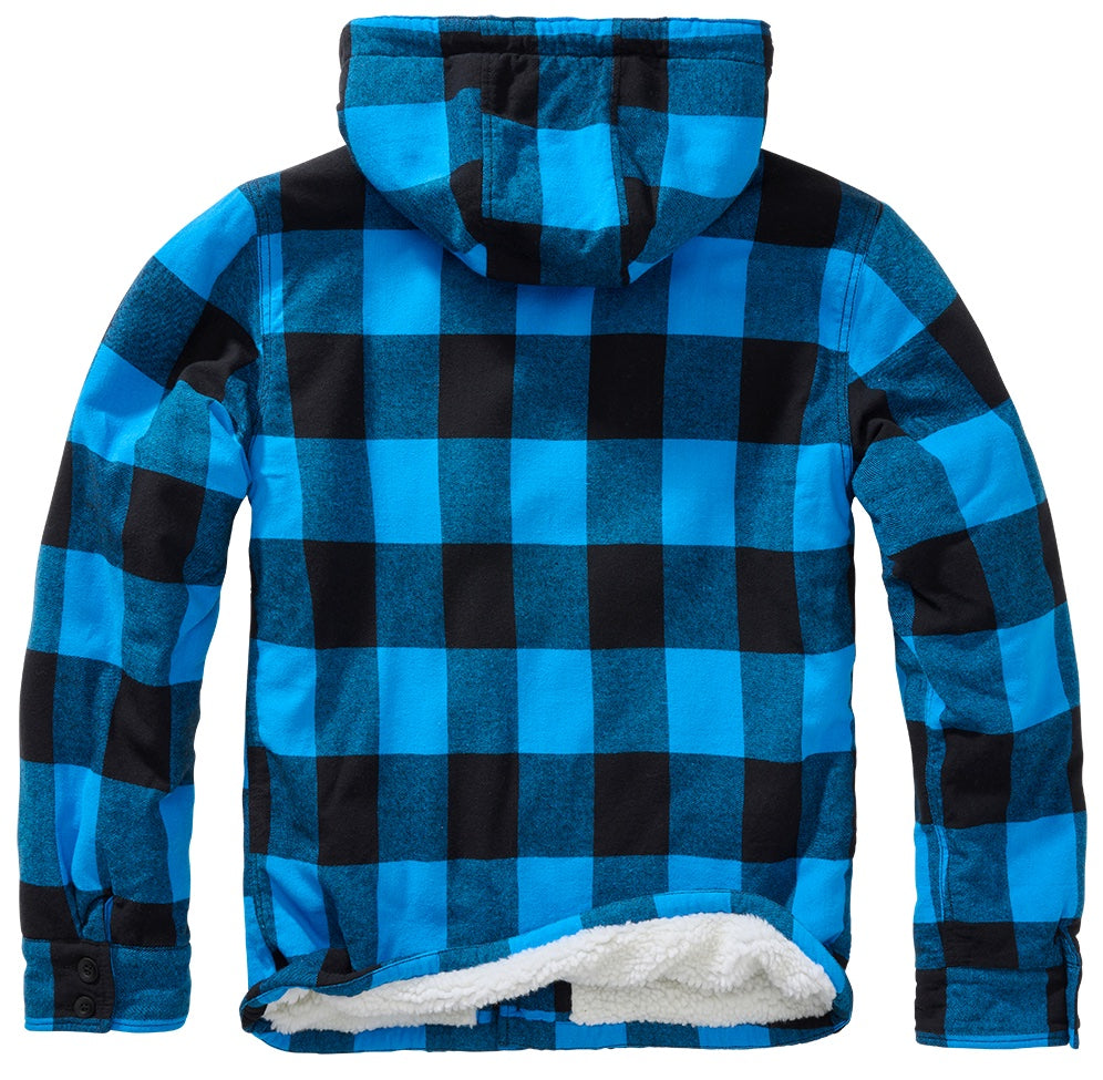 Jacheta flanel matlasata Lumber Hooded Brandit