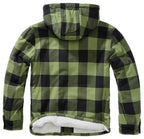 Jacheta flanel matlasata Lumber Hooded Brandit