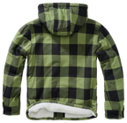 Jacheta flanel matlasata Lumber Hooded Brandit