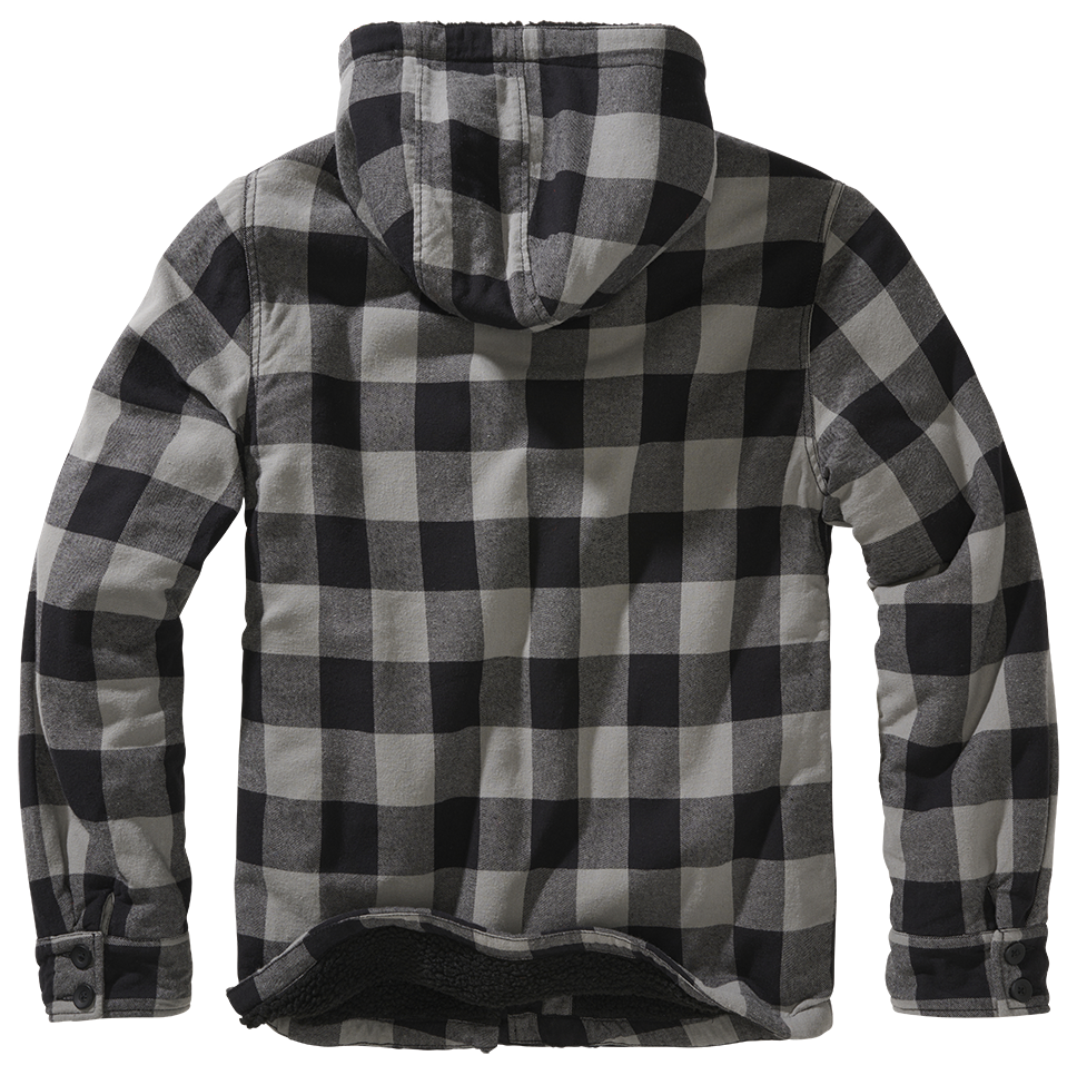 Jacheta flanel matlasata Lumber Hooded Brandit